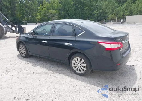 2015 Nissan Sentra S from USA, damaged, VIN 3N1AB7AP7FY354456